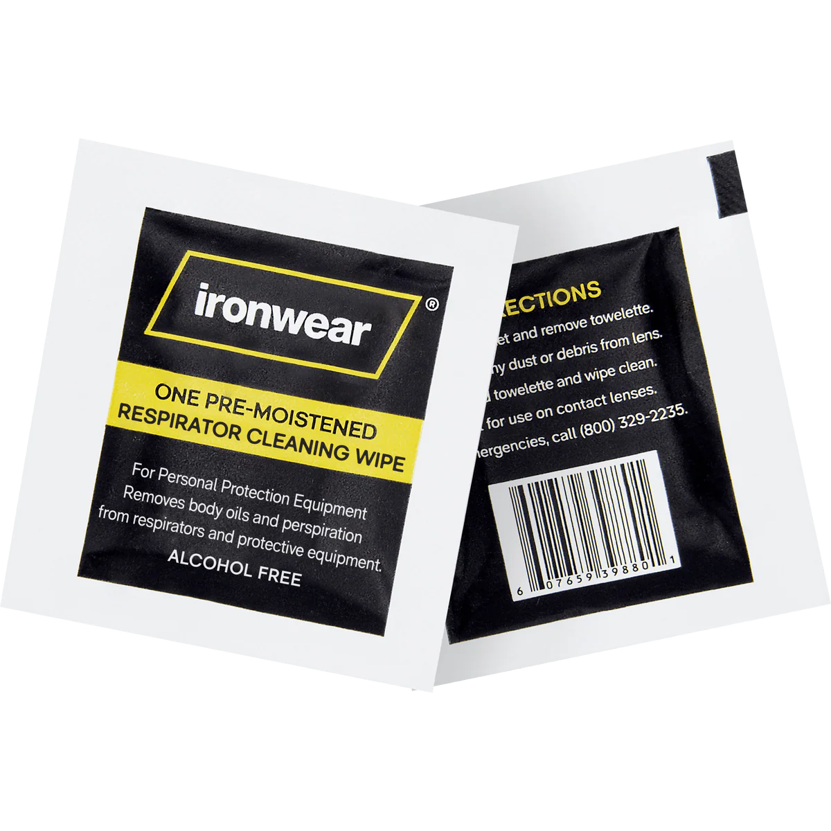 Respirator Cleaning Wipes