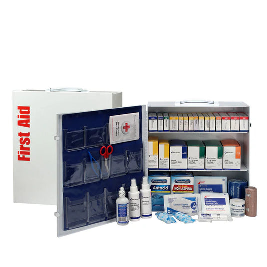 3 Shelf First Aid Cabinet (100 Person)