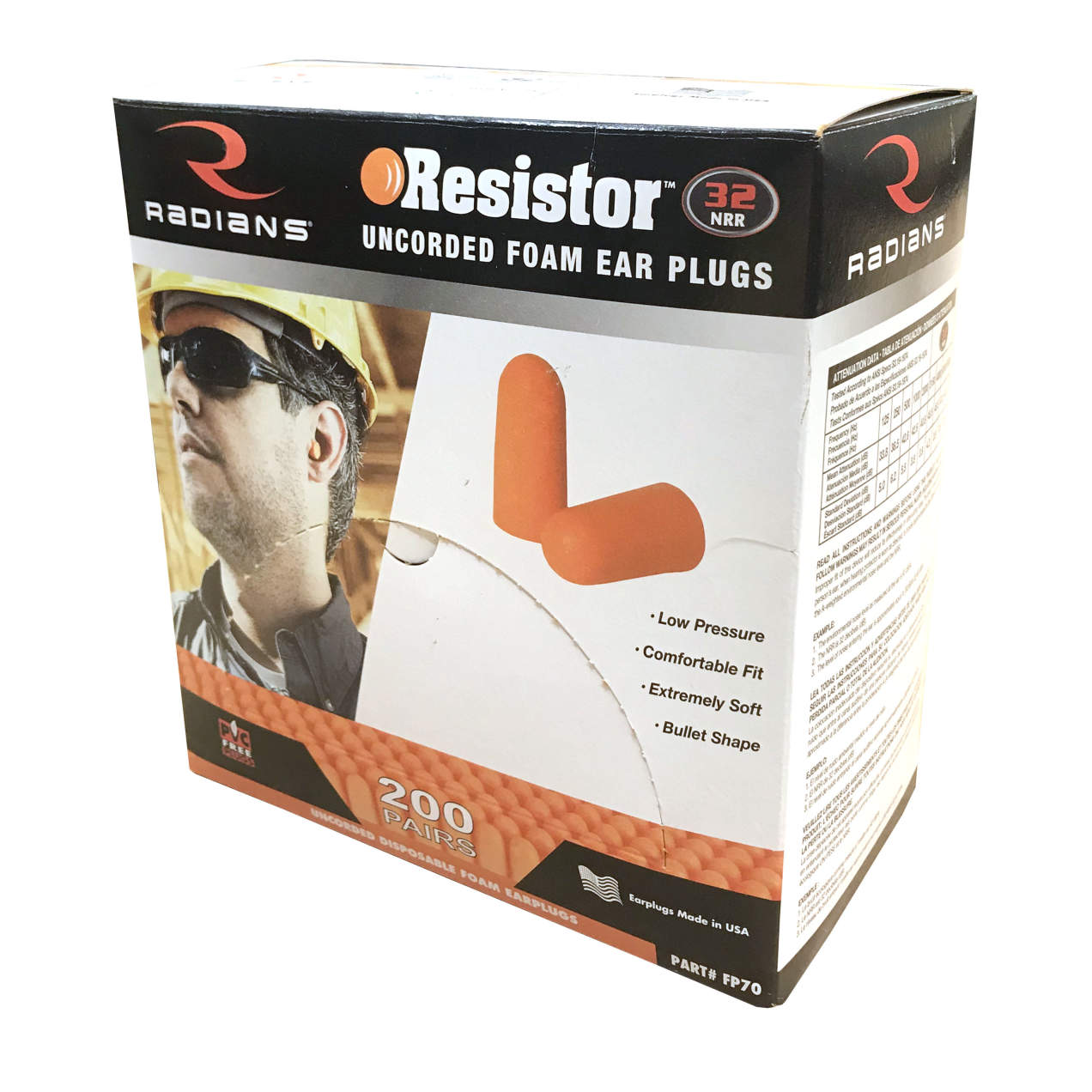 Uncorded Foam Earplugs