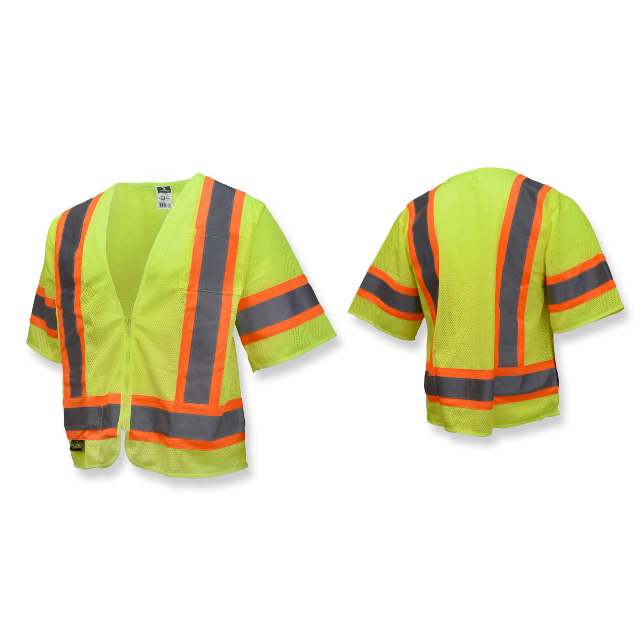 Radians SV22-3 Economy Type R Class 3 Safety Vest with Two-Tone Trim