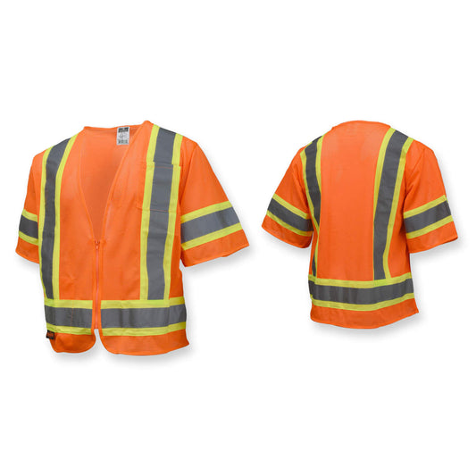 Radians SV22-3 Economy Type R Class 3 Safety Vest with Two-Tone Trim