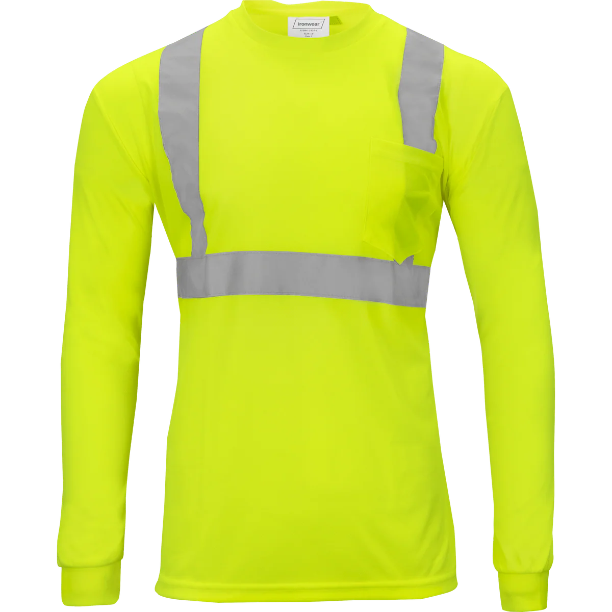 Ironwear Class 2 Hi-Vis Long Sleeve Safety Shirt