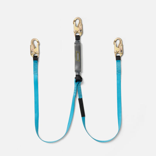 6' Twin Leg Lanyard w/ External Shock Pack