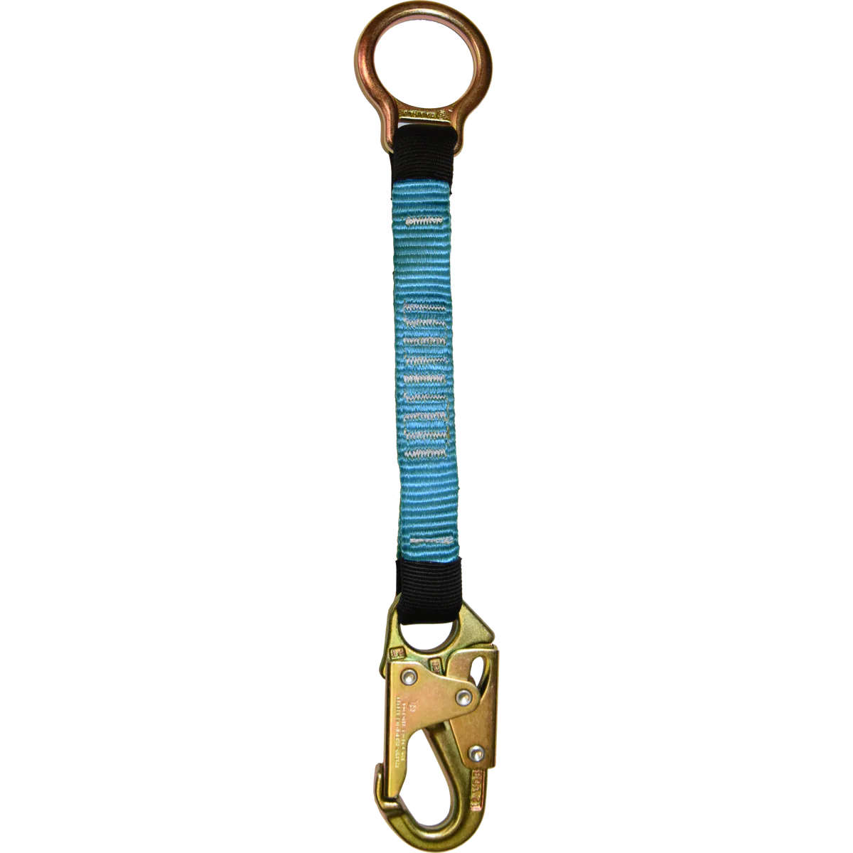 18" Polyester D-Ring Extender w/ Steel Snap Hook