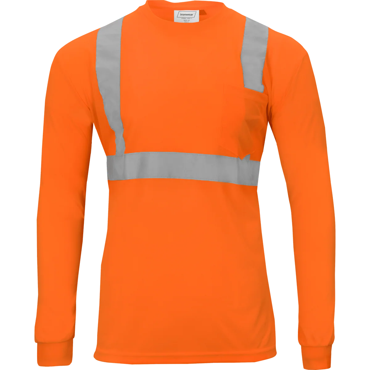Ironwear Class 2 Hi-Vis Long Sleeve Safety Shirt