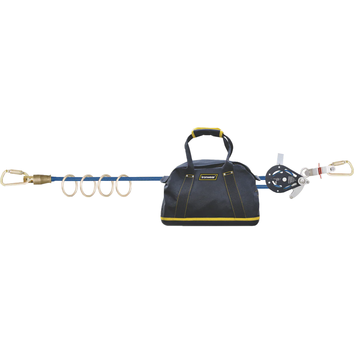 Ironwear 100’ 4-Person Horizontal Lifeline System